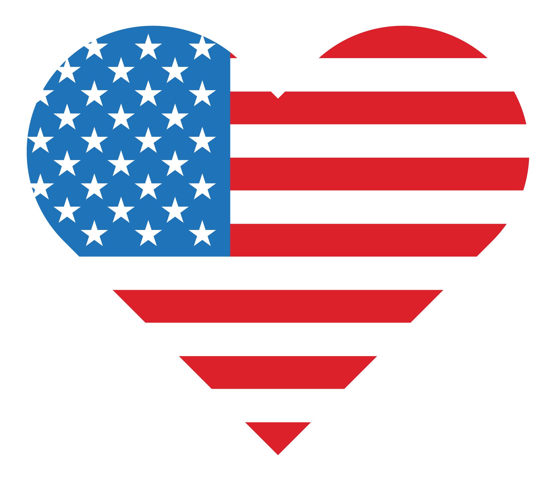 Flag Heart